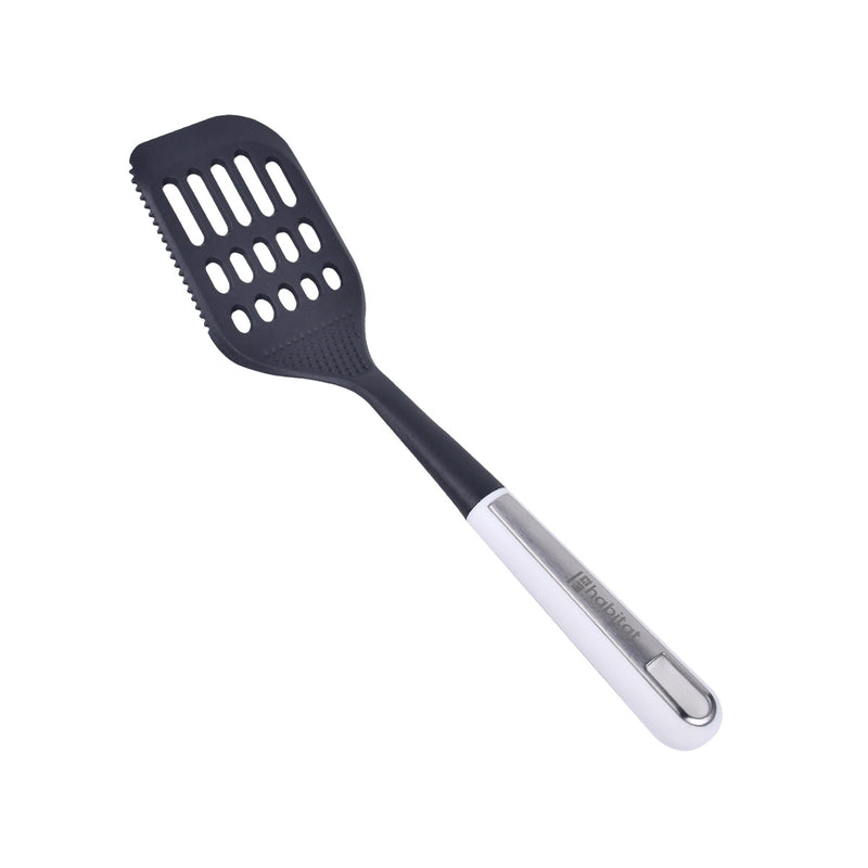 Habitat Nylon Slotted Turner – Durable Kitchen Spatula for Flipping, Stir-Frying, and Serving Food