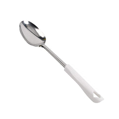 Habitat Diamond Stainless Steel Solid Spoon – Durable Kitchen Utensil for Cooking, Stirring, and Serving