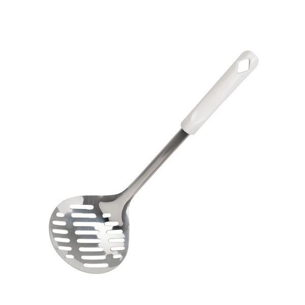 Habitat Diamond Stainless Steel Skimmer – Durable Kitchen Utensil for Frying, Boiling, and Draining Foods