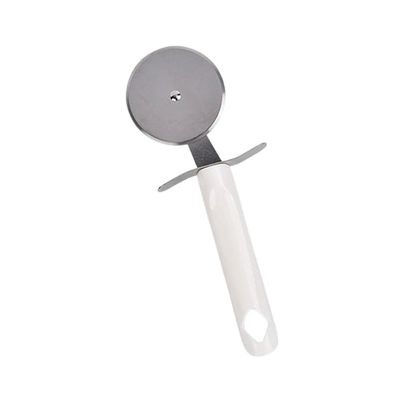 Habitat Diamond Stainless Steel Pizza Cutter – Sharp and Durable Kitchen Tool for Cutting Pizza, Pastries, and Flatbreads