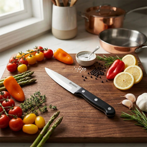 Habitat Premium Utility Knife – Sharp Knife with Bakelite Handle for Vegetables, Fruits, and Meat