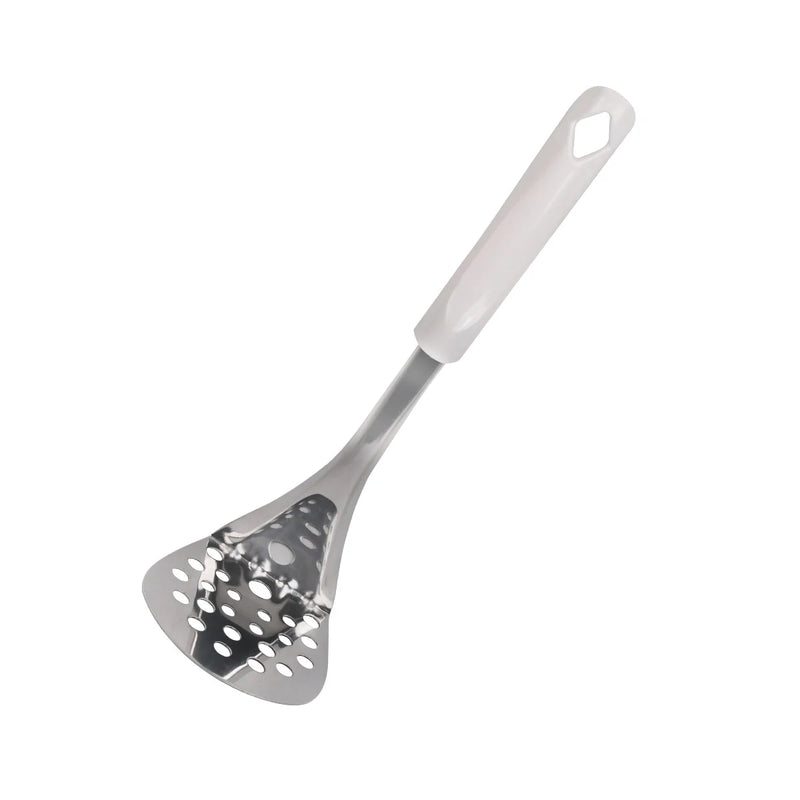Habitat Diamond Stainless Steel Potato Masher with PP Handle – Durable Kitchen Tool for Mashing Potatoes and Vegetables