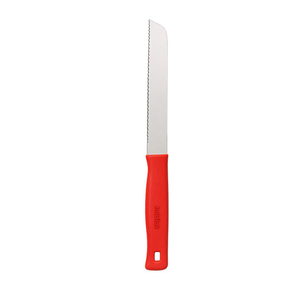 Habitat Basic Smart Kitchen Knife – Sharp Red Knife for Chopping Vegetables and Fruits