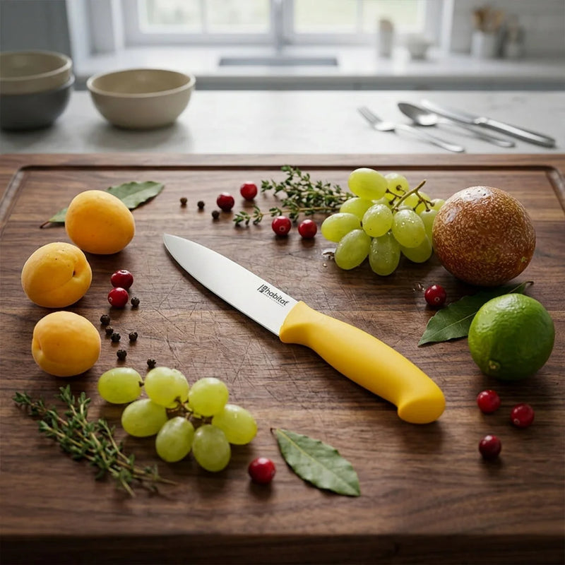 Habitat Peeling Knife – Sharp Fruit & Vegetable Knife for Potato, Carrot, Apple, Mini Kitchen Knife, Durable & Ergonomic