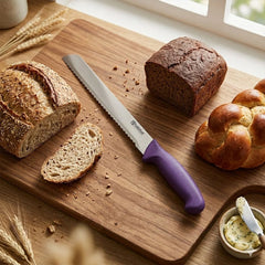 Habitat Bread Knife – Sharp Serrated Kitchen Knife for Cutting Bread, Cakes, and Baked Goods