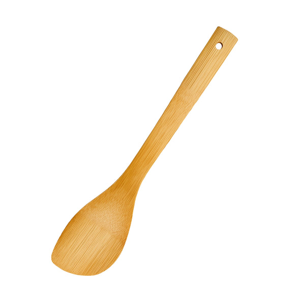 Habitat Bamboo Solid Turner – Eco-Friendly Kitchen Spatula for Stirring, Flipping, and Cooking