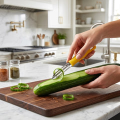 Habitat Basic Smart Vegetable Peeler – Kitchen Peeler for Potatoes, Carrots, Cucumbers, and Fruits