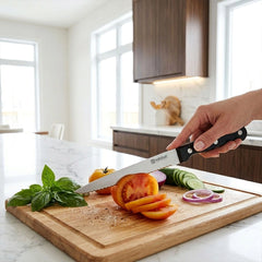 Habitat Steak Knife with Bakelite Handle – Sharp Knife for Beef, Meat & Grilled Foods, Durable Kitchen Knife