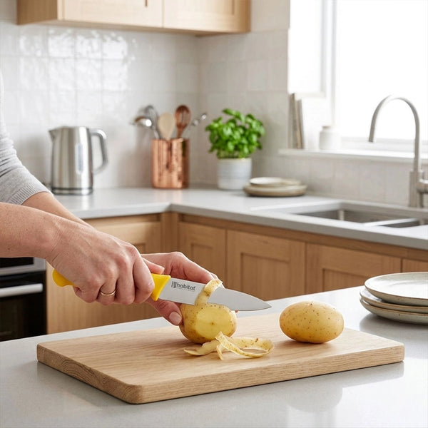 Habitat Peeling Knife – Sharp Fruit & Vegetable Knife for Potato, Carrot, Apple, Mini Kitchen Knife, Durable & Ergonomic