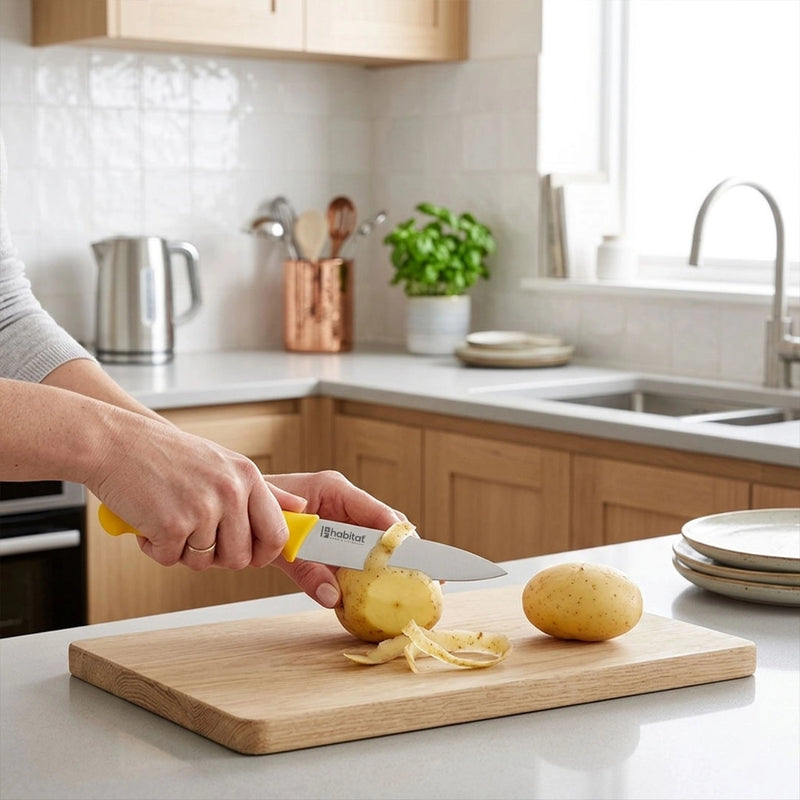 Habitat Peeling Knife – Sharp Fruit & Vegetable Knife for Potato, Carrot, Apple, Mini Kitchen Knife, Durable & Ergonomic