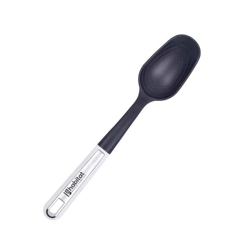 Habitat Nylon Solid Spoon – Durable Kitchen Utensil for Cooking, Stirring, and Serving