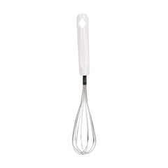 Habitat Diamond Stainless Steel Egg Whisk – Durable Kitchen Whisk for Beating Eggs, Mixing Batter, and Whipping Cream