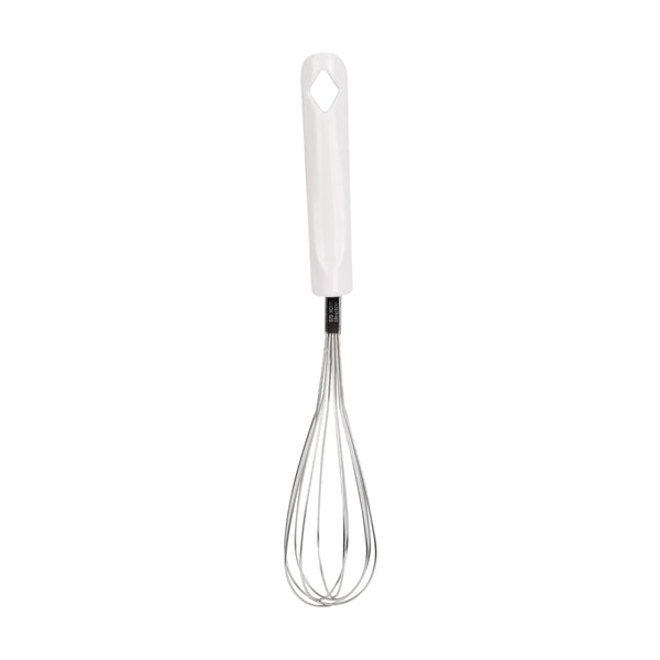 Habitat Diamond Stainless Steel Egg Whisk – Durable Kitchen Whisk for Beating Eggs, Mixing Batter, and Whipping Cream