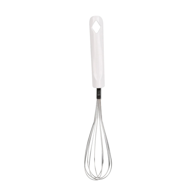 Habitat Diamond Stainless Steel Egg Whisk – Durable Kitchen Whisk for Beating Eggs, Mixing Batter, and Whipping Cream