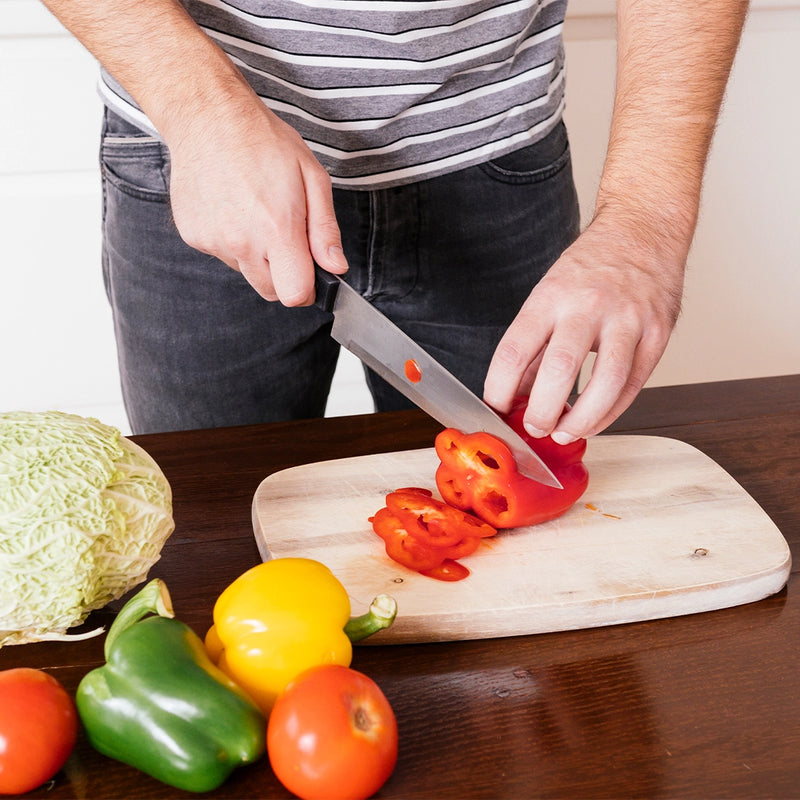 Habitat Chef's Knife with Bakelite Handle – Sharp Multi-Purpose Kitchen Knife for Chopping, Slicing & Dicing Vegetables, Fruits, and Meat