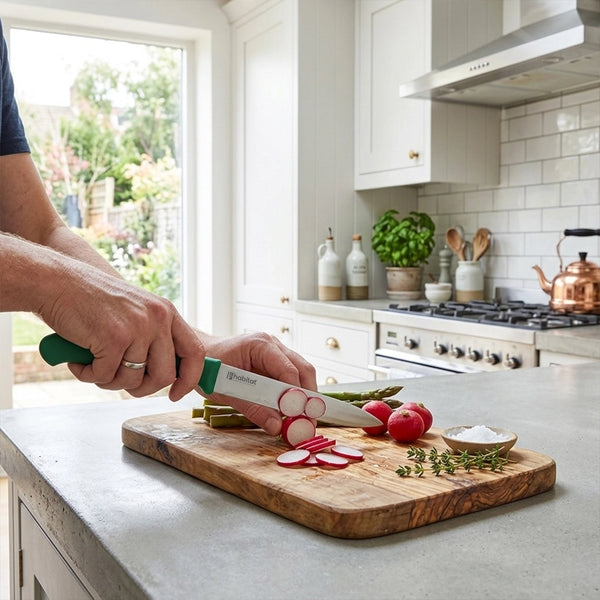 Habitat Slicer Knife – Sharp Kitchen Knife for Meat, Bread, and Vegetables, Durable Multi-Purpose Cutting Knife
