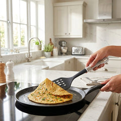 Habitat Nylon Slotted Turner – Durable Kitchen Spatula for Flipping, Stir-Frying, and Serving Food