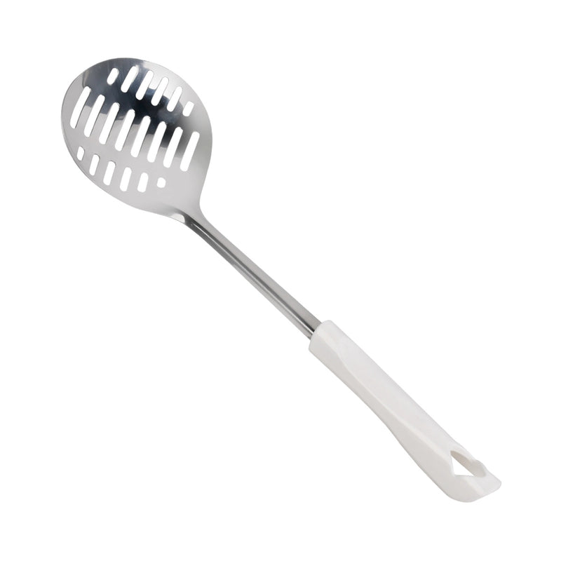 Habitat Diamond Stainless Steel Skimmer – Durable Kitchen Utensil for Frying, Boiling, and Draining Foods