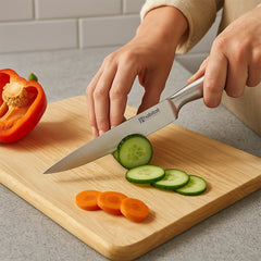 Habitat Utility Knife – Sharp Multi-Purpose Kitchen Knife for Chopping, Slicing, and Dicing Vegetables, Fruits, and Meat