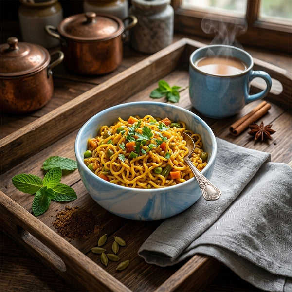 Habitat Ceramic Bowl Blue