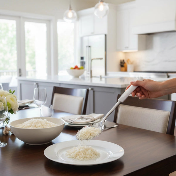 Habitat Diamond Stainless Steel Solid Spoon – Durable Kitchen Utensil for Cooking, Stirring, and Serving