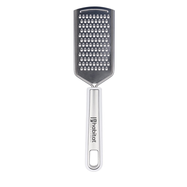 Habitat Stainless Steel Hand Grater – Durable Kitchen Tool for Grating Cheese, Vegetables, Fruits, and Spices