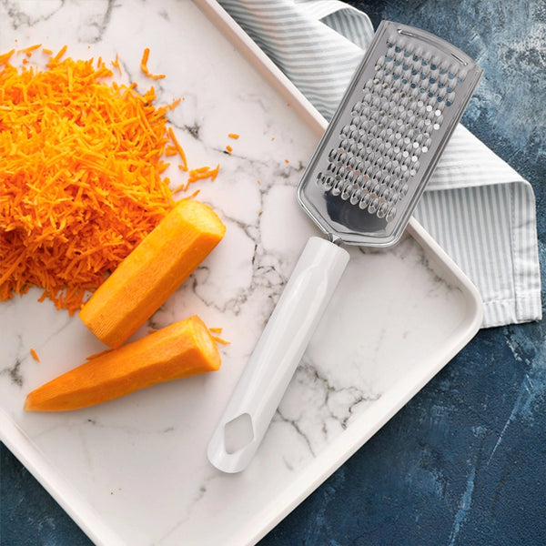 Habitat Diamond Hand Grater – Sharp Multi-Purpose Kitchen Grater for Cheese, Vegetables, Fruits, and Spices