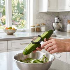Habitat Diamond Arch Peeler – Sharp and Durable Kitchen Peeler for Potatoes, Carrots, Cucumbers, and Fruits
