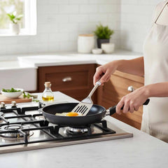 Habitat Stainless Steel Slotted Turner – Durable Kitchen Spatula for Flipping, Stir-Frying, and Serving Food