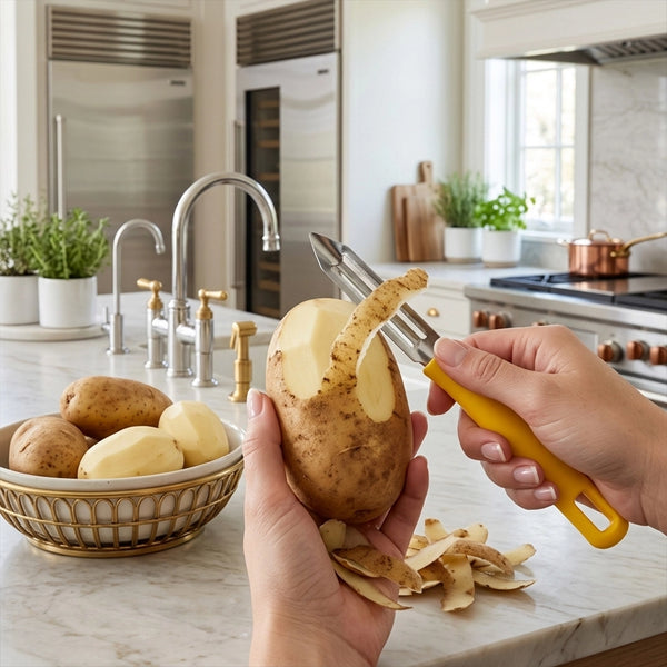 Habitat Basic Smart Vegetable Peeler – Kitchen Peeler for Potatoes, Carrots, Cucumbers, and Fruits
