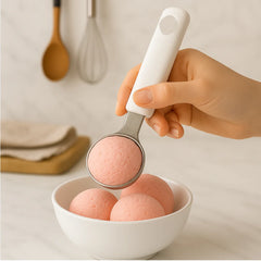 Habitat Diamond Stainless Steel Ice Cream Scoop – Durable Kitchen Scoop for Ice Cream, Desserts, and Frozen Treats
