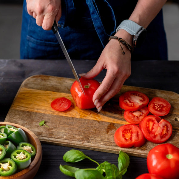 Habitat Large Kitchen Knife – Sharp Multi-Purpose Knife for Chopping, Slicing, and Dicing Vegetables, Fruits, and Meat
