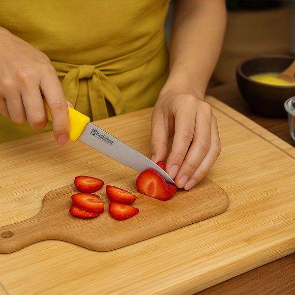 Habitat Peeling Knife – Sharp Fruit & Vegetable Knife for Potato, Carrot, Apple, Mini Kitchen Knife, Durable & Ergonomic