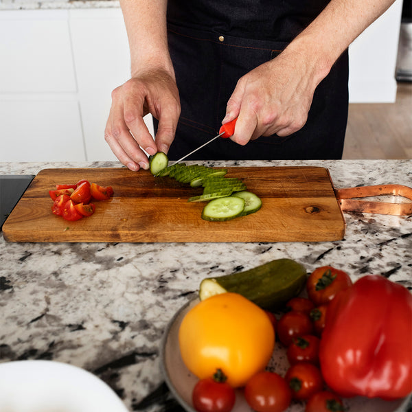 Habitat Laser Logo Chef's Knife – Sharp Kitchen Knife for Vegetables, Fruits, and Meat