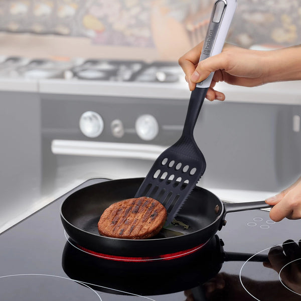 Habitat Nylon Slotted Turner – Durable Kitchen Spatula for Flipping, Stir-Frying, and Serving Food