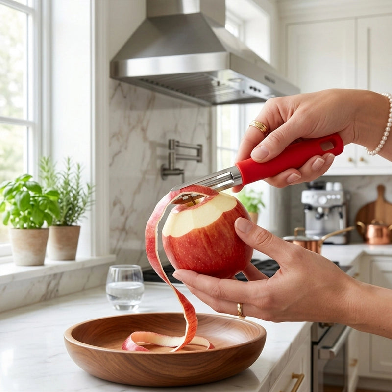 Habitat Basic Smart Vegetable Peeler – Kitchen Peeler for Potatoes, Carrots, Cucumbers, and Fruits
