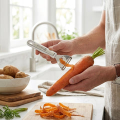 Habitat Stainless Steel Y Peeler – Durable Kitchen Peeler for Potatoes, Carrots, Cucumbers, and Fruits