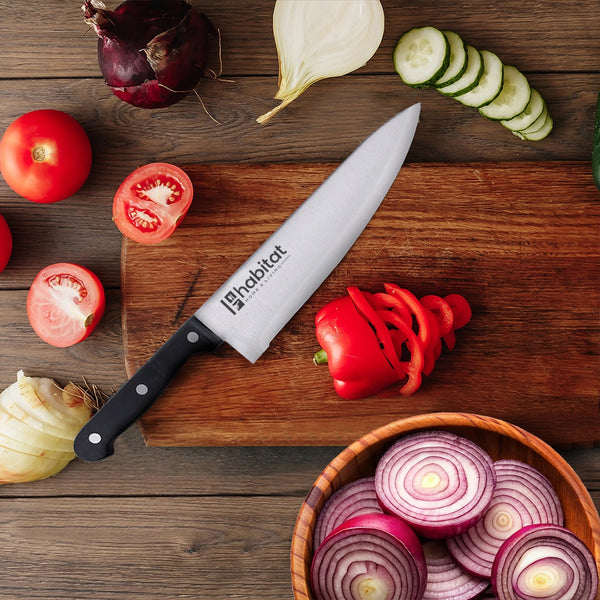 Habitat Chef's Knife with Bakelite Handle – Sharp Multi-Purpose Kitchen Knife for Chopping, Slicing & Dicing Vegetables, Fruits, and Meat