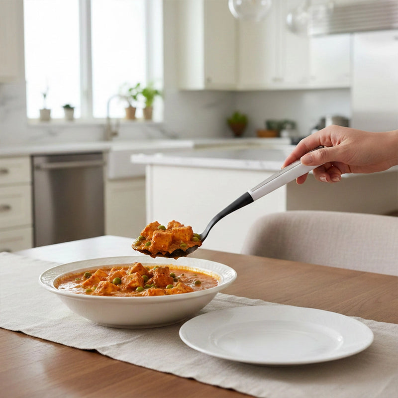 Habitat Nylon Solid Spoon – Durable Kitchen Utensil for Cooking, Stirring, and Serving