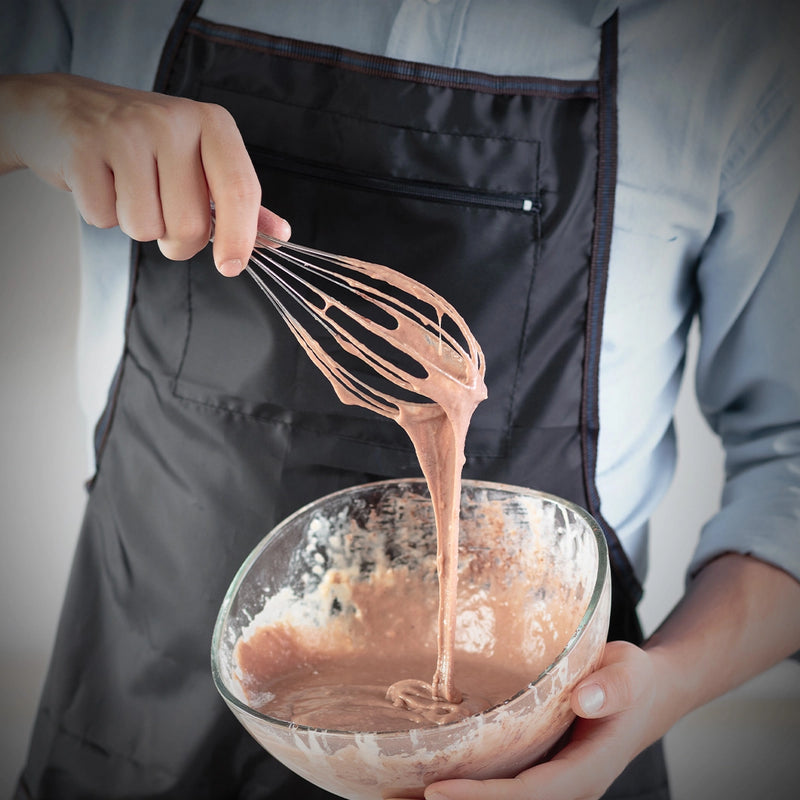 Habitat Diamond Stainless Steel Egg Whisk – Durable Kitchen Whisk for Beating Eggs, Mixing Batter, and Whipping Cream