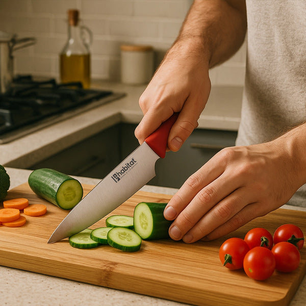 Habitat Chef Knife – Sharp Multi-Purpose Kitchen Knife for Chopping, Slicing & Dicing Vegetables, Fruits, and Meat