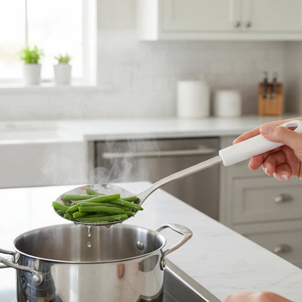 Habitat Diamond Stainless Steel Spoon
