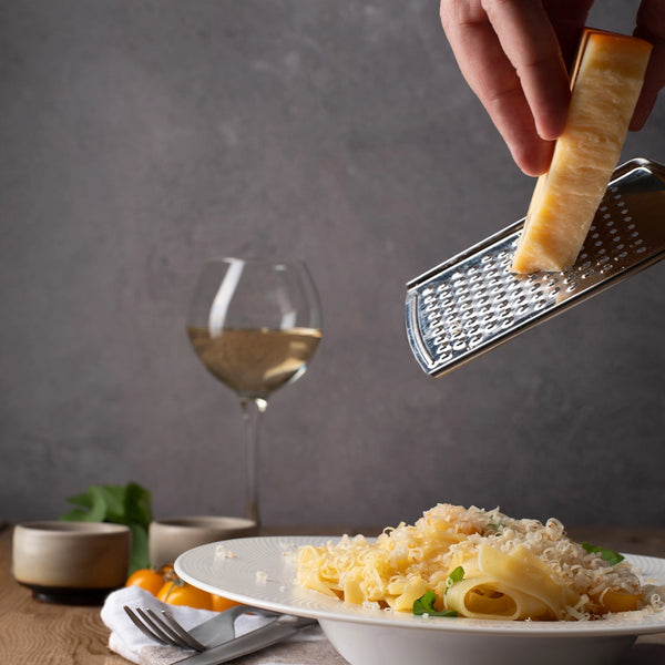 Habitat Stainless Steel Hand Grater – Durable Kitchen Tool for Grating Cheese, Vegetables, Fruits, and Spices