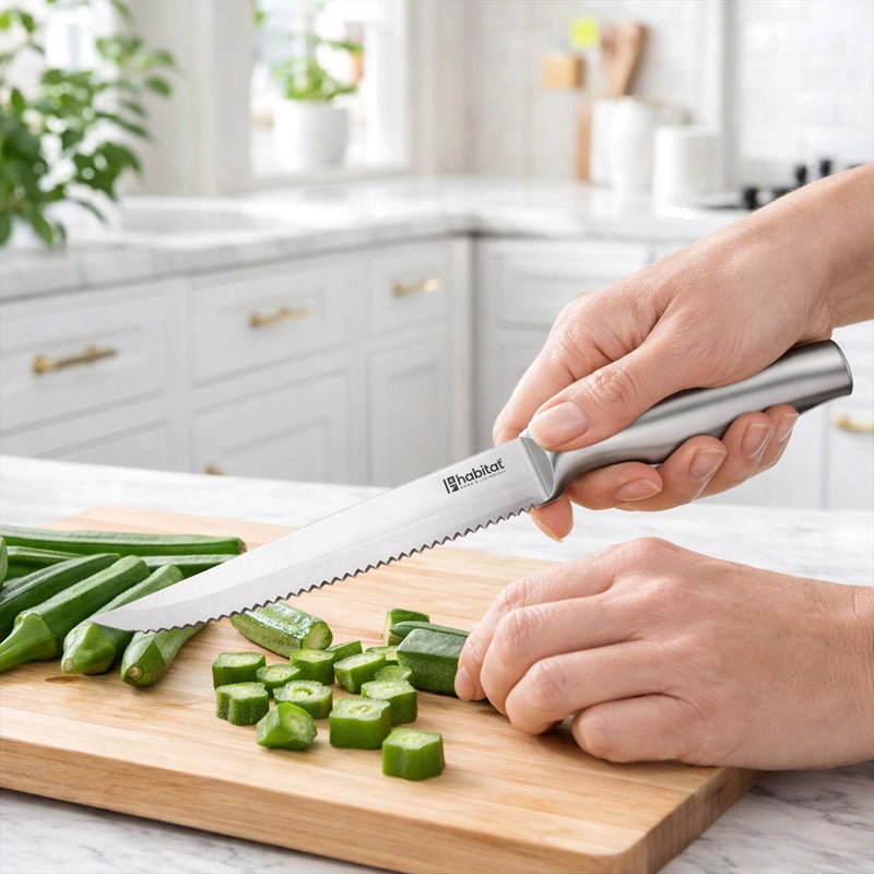 Habitat Steak Knife – Knife for , Meat, and Grilled Foods, Durable Kitchen Knife
