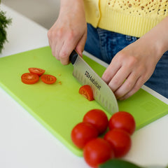 Habitat Santoku Knife with Bakelite Handle – Sharp Japanese-Style Kitchen Knife for Chopping, Slicing & Dicing Vegetables, Fruits, and Meat