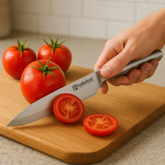 Habitat Stainless Steel Chef's Knife – Sharp Multi-Purpose Kitchen Knife for Chopping, Slicing & Dicing Vegetables, Fruits, and Meat