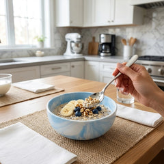 Habitat Ceramic Bowl Blue