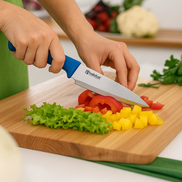 Habitat Utility Kitchen Knife – Sharp Multi-Purpose Knife for Chopping, Slicing, and Dicing Vegetables, Fruits, and Meat