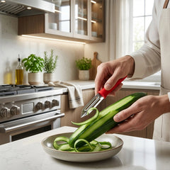Habitat Basic Smart Vegetable Peeler – Kitchen Peeler for Potatoes, Carrots, Cucumbers, and Fruits