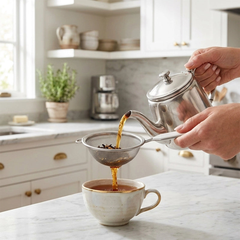 Habitat SS Strainer Medium